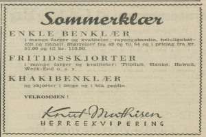 Bilde av Knut Mathisen herreekvipering